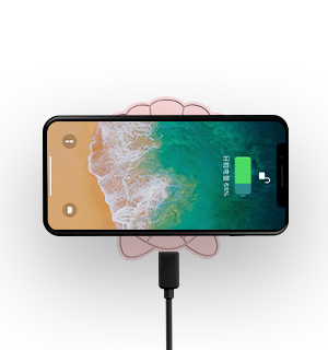 Custom molded pvc wireless charger pad